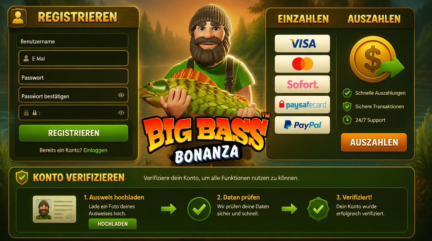 Anmeldung und Auszahlung leicht gemacht